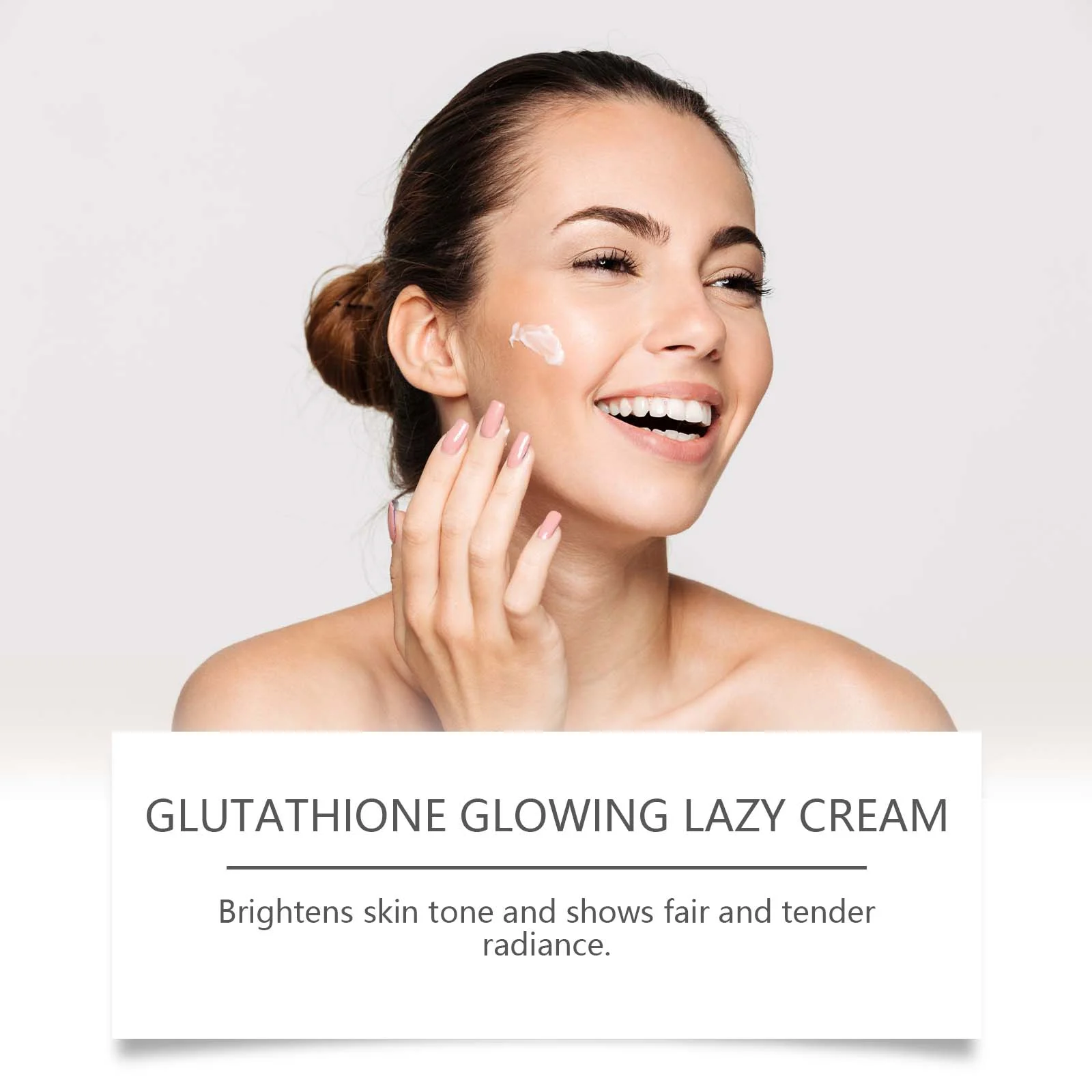 Tinted Moisturizer with Glutathione & Vitamin C, Lightweight Lazy Cream for Brightening & Hydration, 30g 7 glutathione vitamin c tinted moisturizer lazy cream 30g wes nmckpa3c desc 7