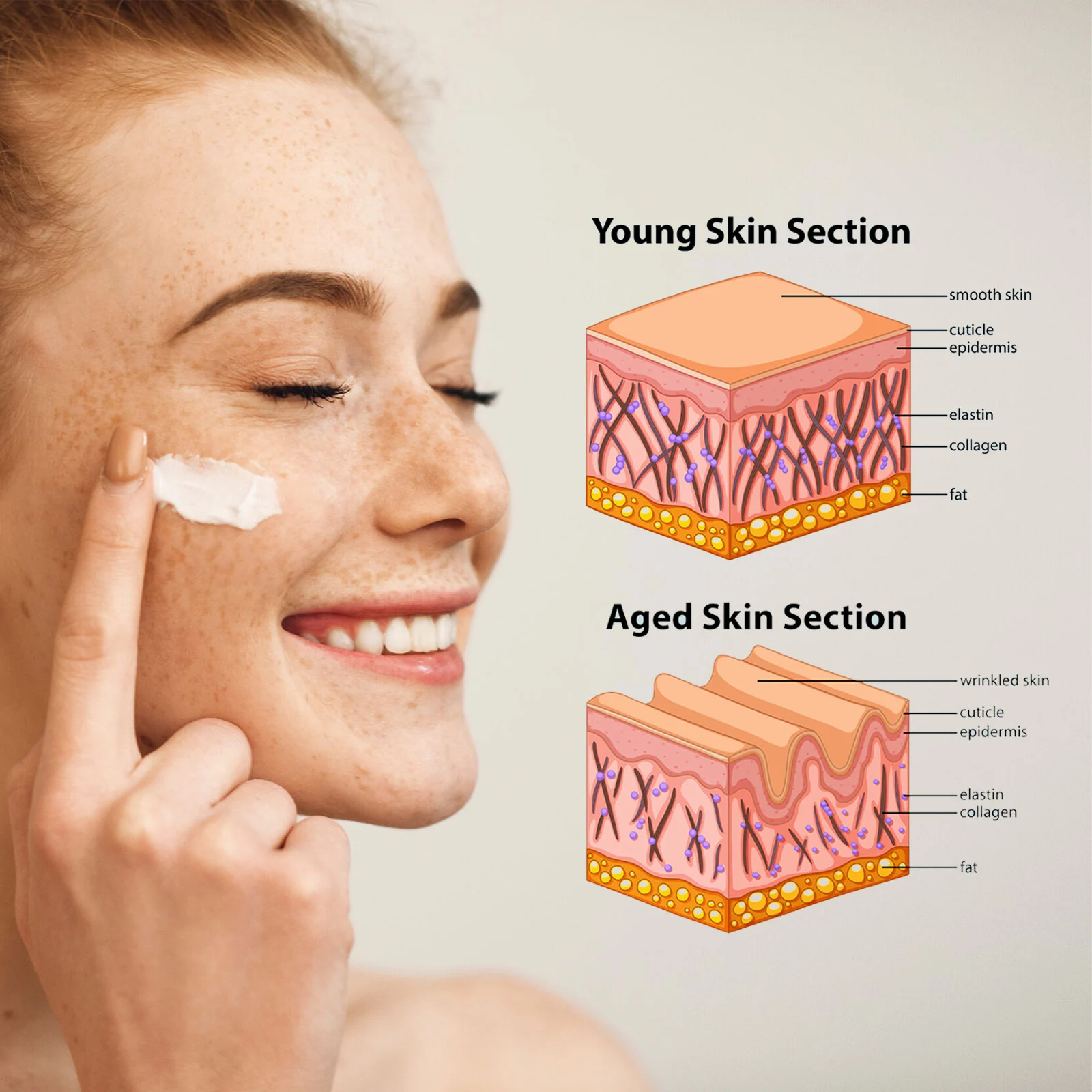 West Month Gold Collagen Cream Powerful Firming for Face & Eyes, Anti-Aging, Wrinkles 8 gold collagen firming cream wes jgmnrhbf desc 8