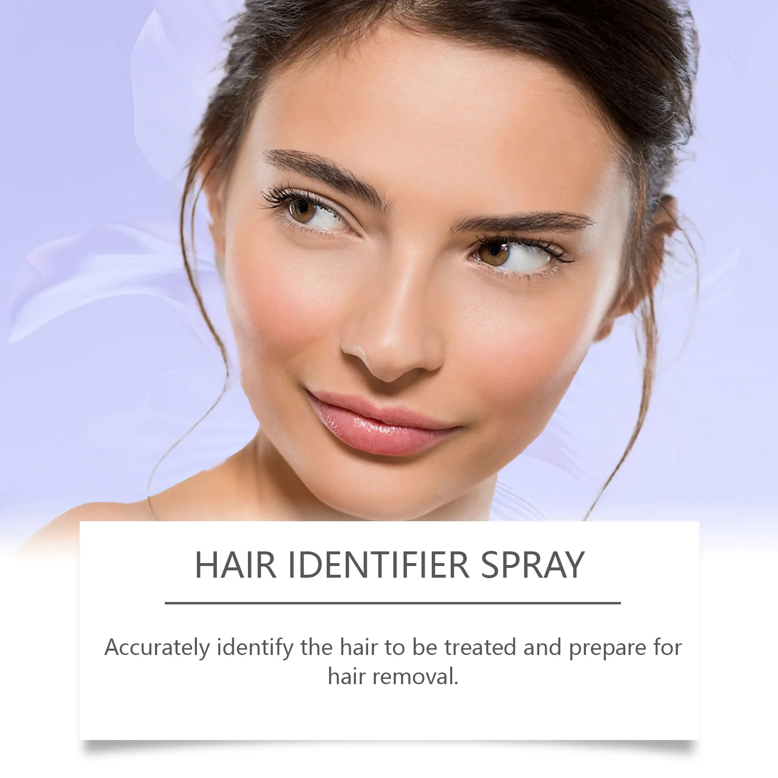 West Month Hair Identifier Spray for Face with Eyebrow Trimmer, 100ml 7 hair identifier spray wes qfpb8wsp desc 7