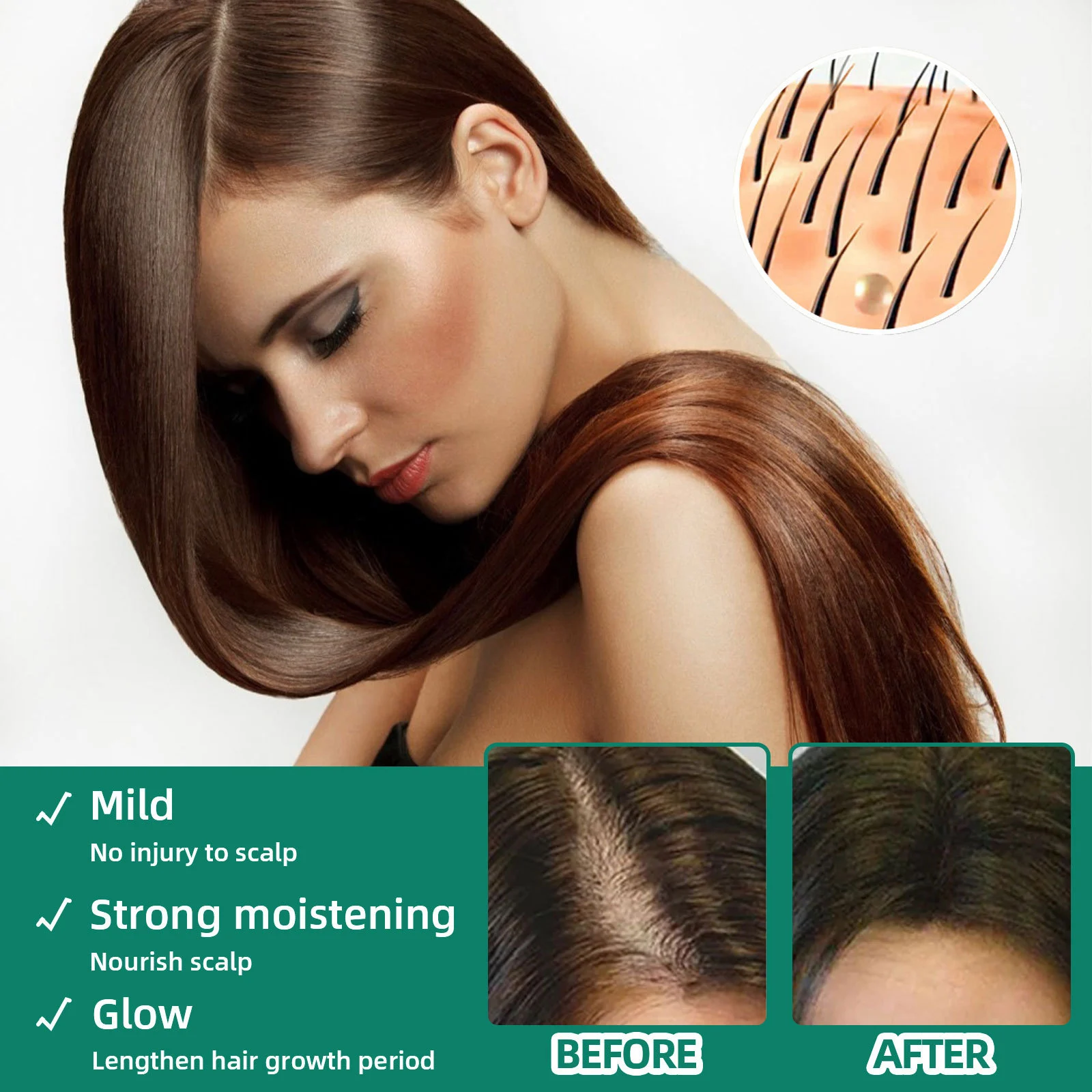 West Month Oriental Arborvitae Herbal Hair Tonic - Reduce Hair Loss & Nourish Scalp 60ml 8 herbal hair tonic growth wes yrfpvwc3 desc 8