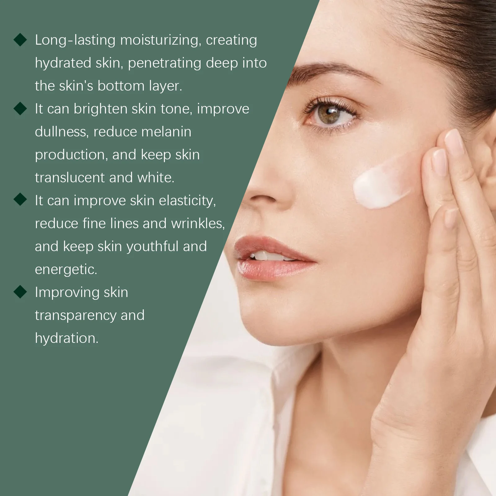 Hyaluronic Acid Facial Serum 80ml Deep Hydration Anti-Wrinkle Brightening Skin Care 6 hyaluronic acid facial serum 80ml wes 22je5n8u desc 6