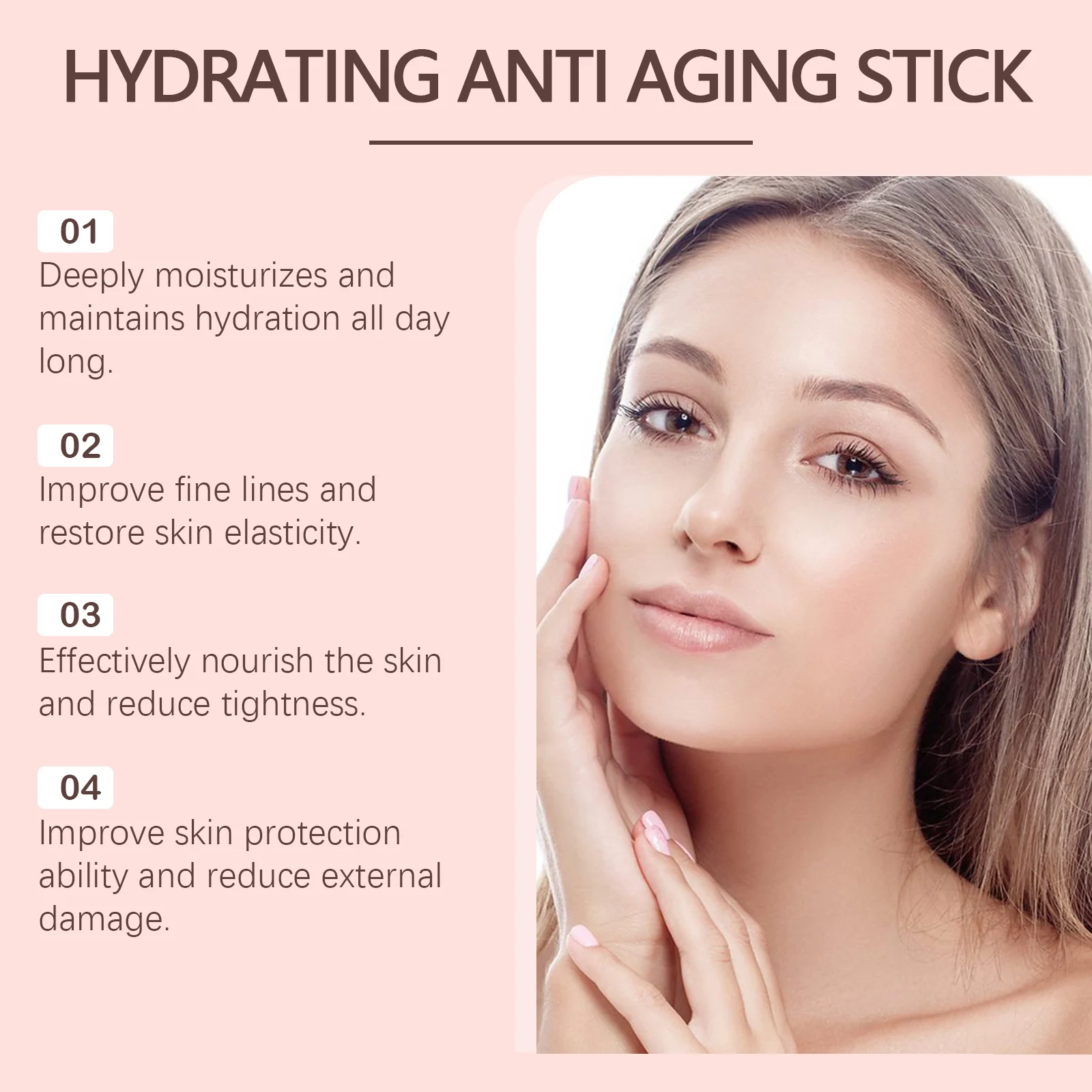 Hydrating Anti-Aging Stick Wrinkle Reduction Moisturizing Balm 9g 5 hydrating anti aging wrinkle reduction moisturizing balm 9g wes gwd26n73 desc 5