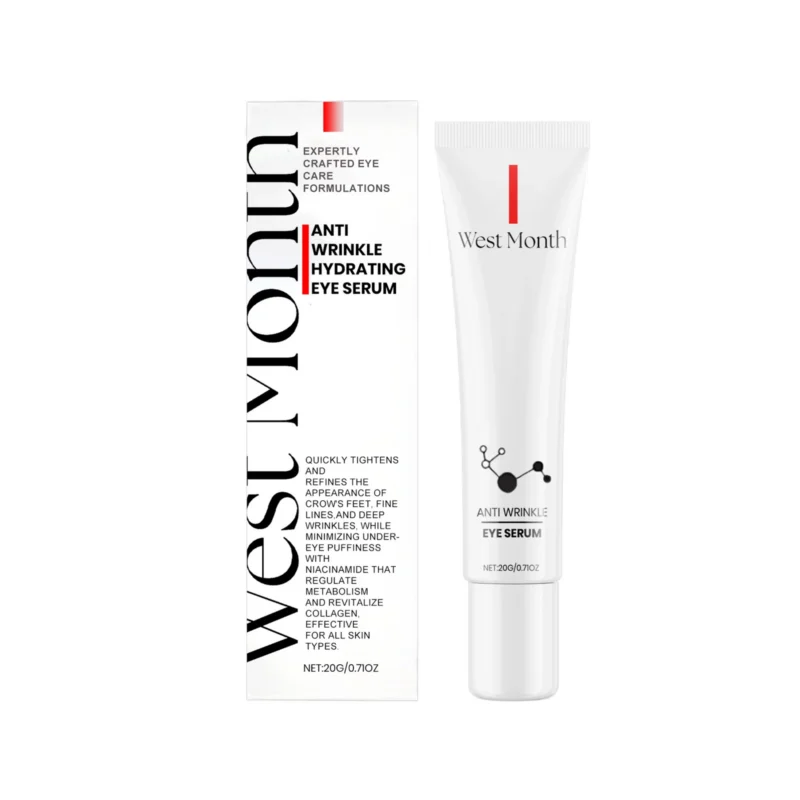 West Month Hydrating and Firming Eye Cream 20g with Centella Asiatica and Niacinamide for Wrinkles and Dark Circles