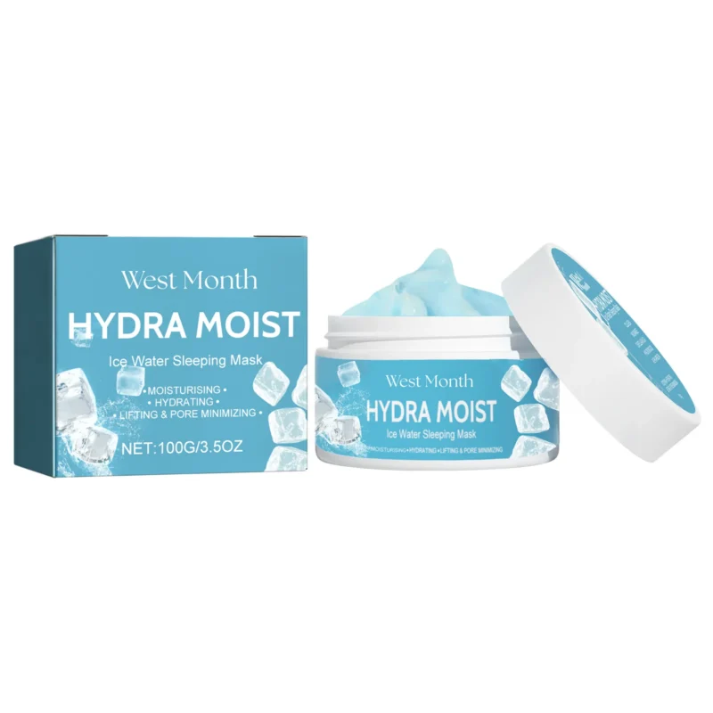 West Month Hydrating Sleeping Mask, Deep Moisture, Pore Minimizing, Brightening