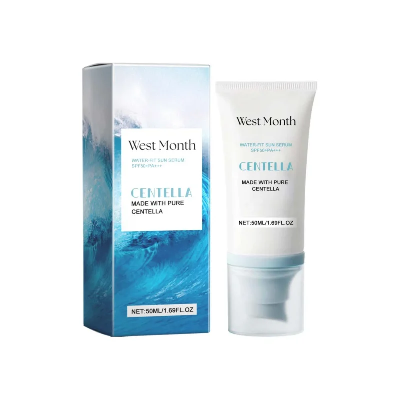 West Month Water-Fit Sun Serum SPF50+ PA+++ Hydrating Sunscreen with Centella