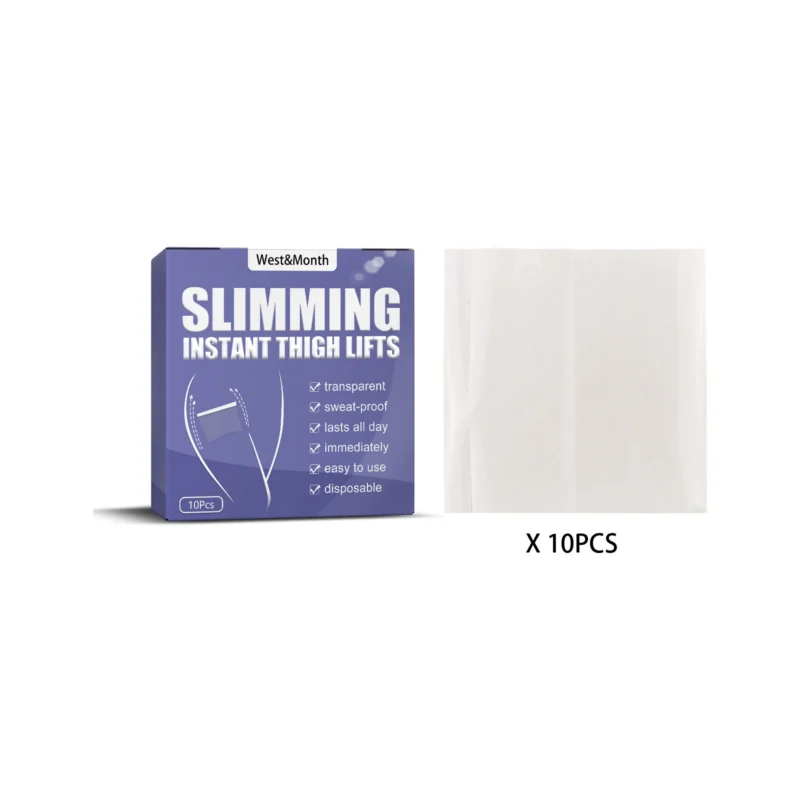 West Month Instant Thigh Lift Strips, Transparent Sweat-Proof Slimming