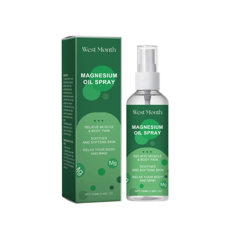 West Month Joint Care Spray 100ml Bottle with Natural Ingredients for Soothing Muscle and Joint Discomfort
