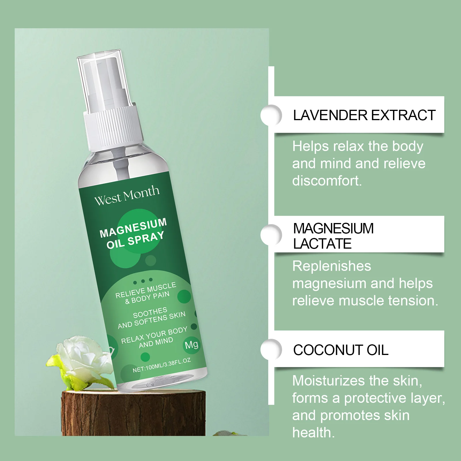 Joint Care Spray 100ml with Magnesium & Herbal Extracts for Muscle & Joint Pain Relief 5 joint care spray magnesium herbal extracts 100ml wes esyxx2cd desc 5