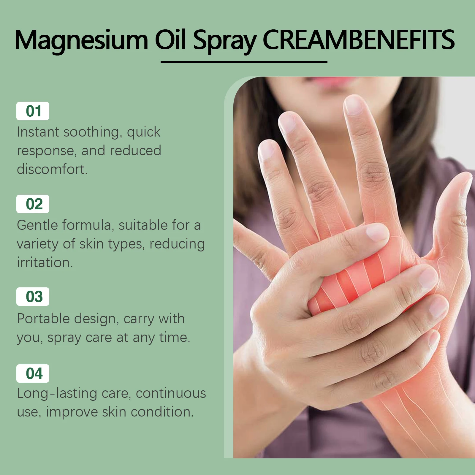 Joint Care Spray 100ml with Magnesium & Herbal Extracts for Muscle & Joint Pain Relief 6 joint care spray magnesium herbal extracts 100ml wes esyxx2cd desc 6