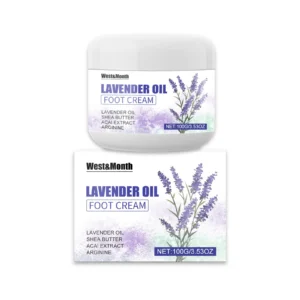 West Month Lavender Oil Foot Cream - Moisturizing, Anti-Cracking, 100g