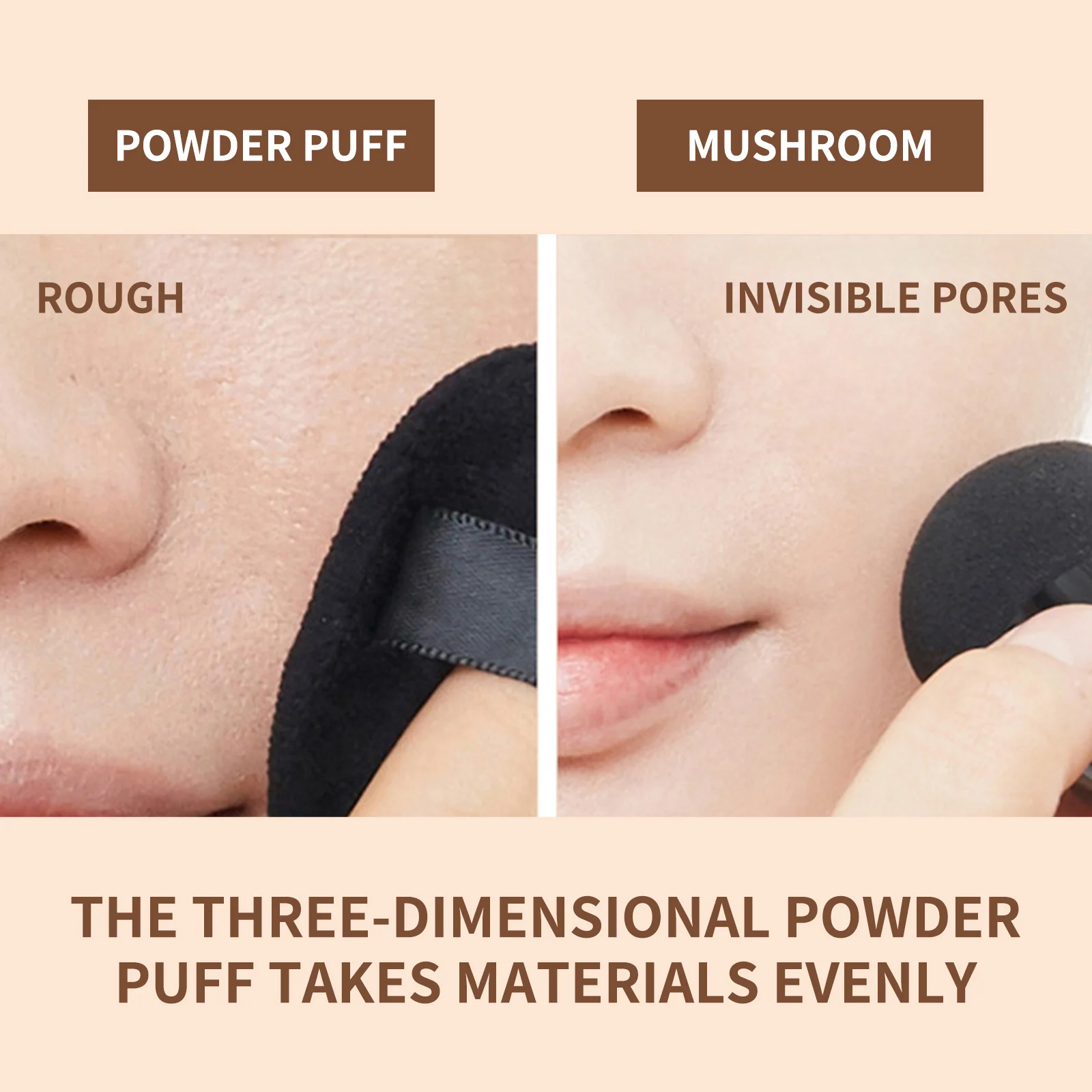 West&Month Mushroom Head Moisture Cushion CC Cream - Hydrating, Concealing, Long-lasting 3 mushroom head moisture cushion cc cream wes vk9ff9ar desc 3