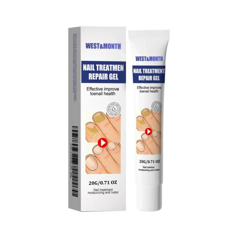 West Month Maximum Strength Nail Repair Treatment Gel 20g for moisturizing and restoring healthy toenails