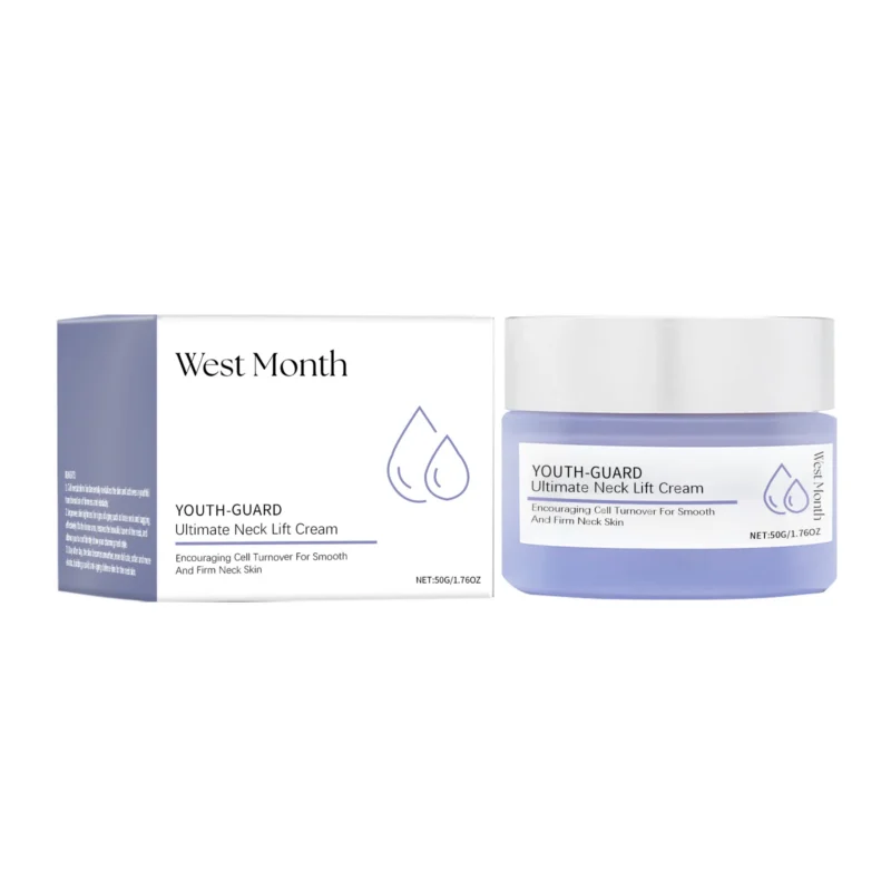 West Month Youth-Guard Neck Firming and Lifting Cream for Smoother, Tighter, and More Elastic Skin