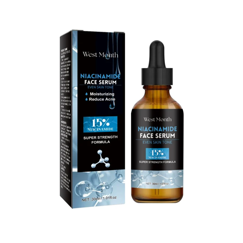 Advanced Niacinamide Face Serum 30ml for brightening, hydrating, and reducing fine lines and wrinkles