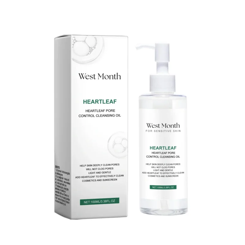 West Month Heartleaf Pore Control Cleansing Oil for Sensitive Skin