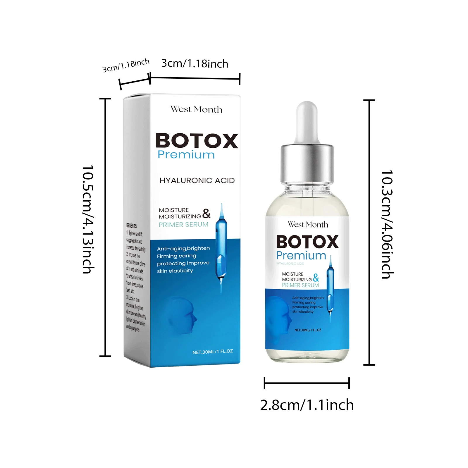 Premium Moisturizing Primer Serum for Face Anti-Aging & Hydration 30ml 1 premium moisturizing primer serum anti aging hydration 30ml wes kj3hpr6m desc 1