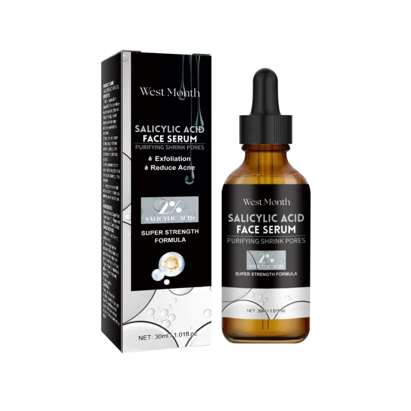 West Month Salicylic Acid Face Serum - Purifying, Pore Minimizing, Acne Treatment for All Skin Types
