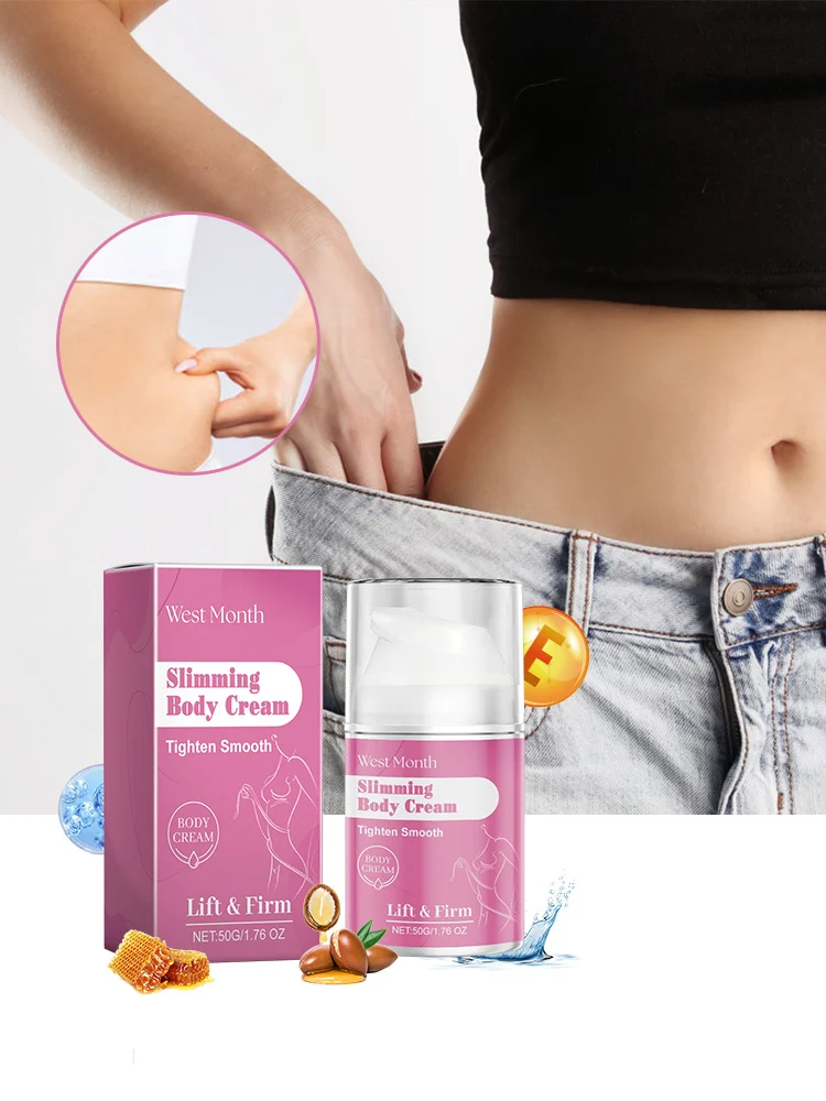 West Month Slimming Body Cream Tighten Skin Lift & Firm Moisturizing Massage Cream 2 slimming body cream wes 6udyvpb8 desc 2