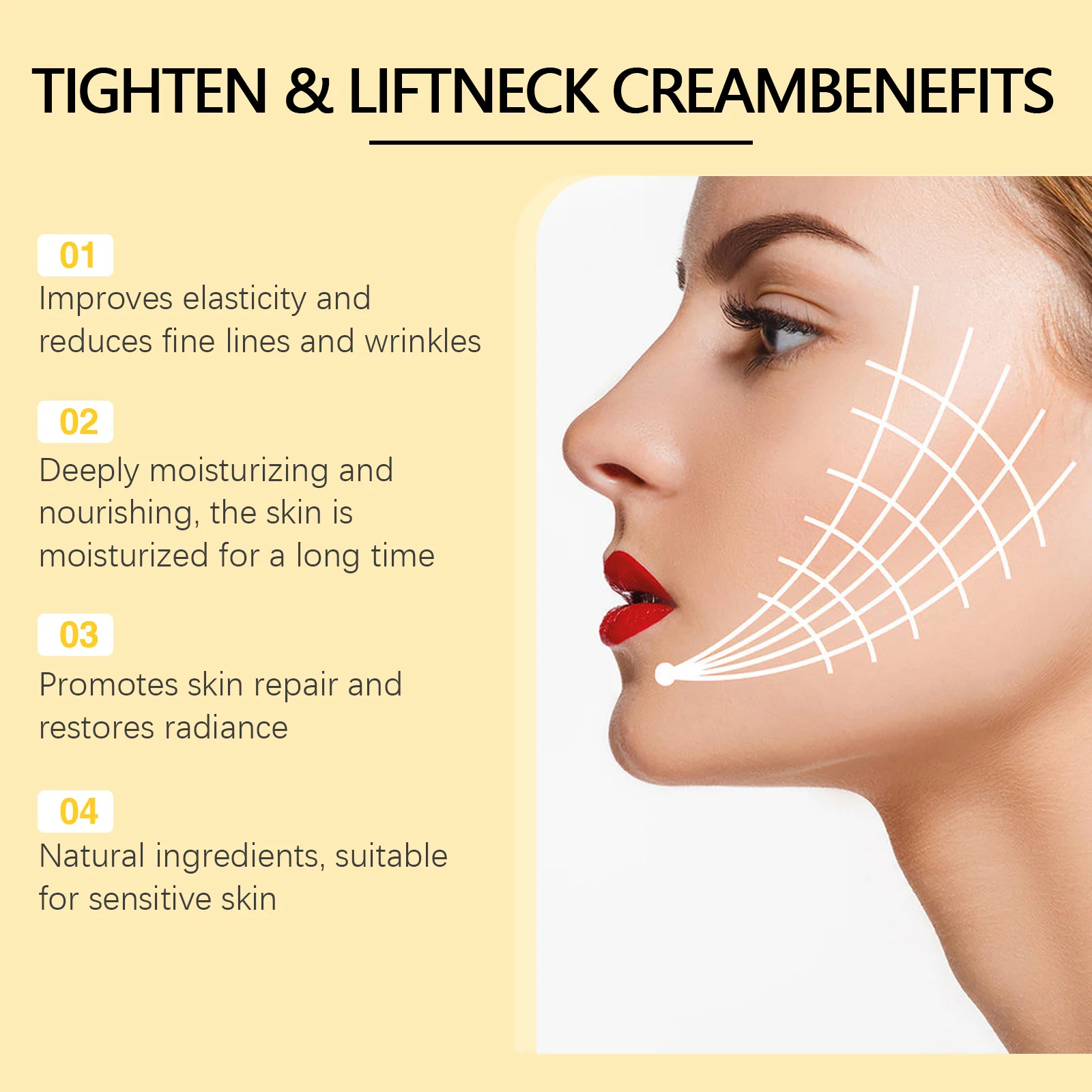 West Month Snail Collagen Firming Cream for Wrinkles, Moisturizing & Brightening 5 snail collagen firming cream wes eck9y3rq desc 5