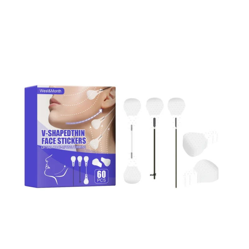 West&Month V-Shaped Face Lifting Patches for facial firming, double chin reduction, and jawline contouring