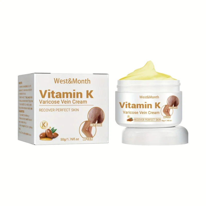 West Month Varicose Vein Cream with Vitamin K & Aloe Vera