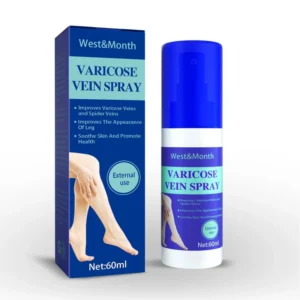 West Month Varicose Vein Spray - Improves Circulation, Reduces Spider & Varicose Veins