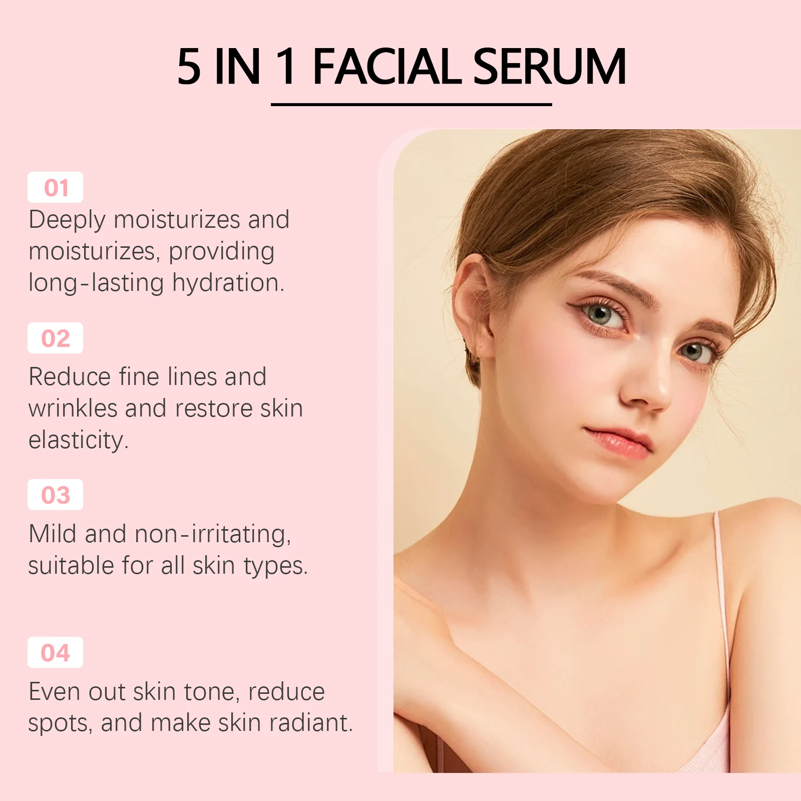 West Month 5-in-1 Vitamin C Facial Serum with Niacinamide & Hyaluronic Acid for Skin Brightening 5 vitamin c facial serum wes 6fca37ma desc 5