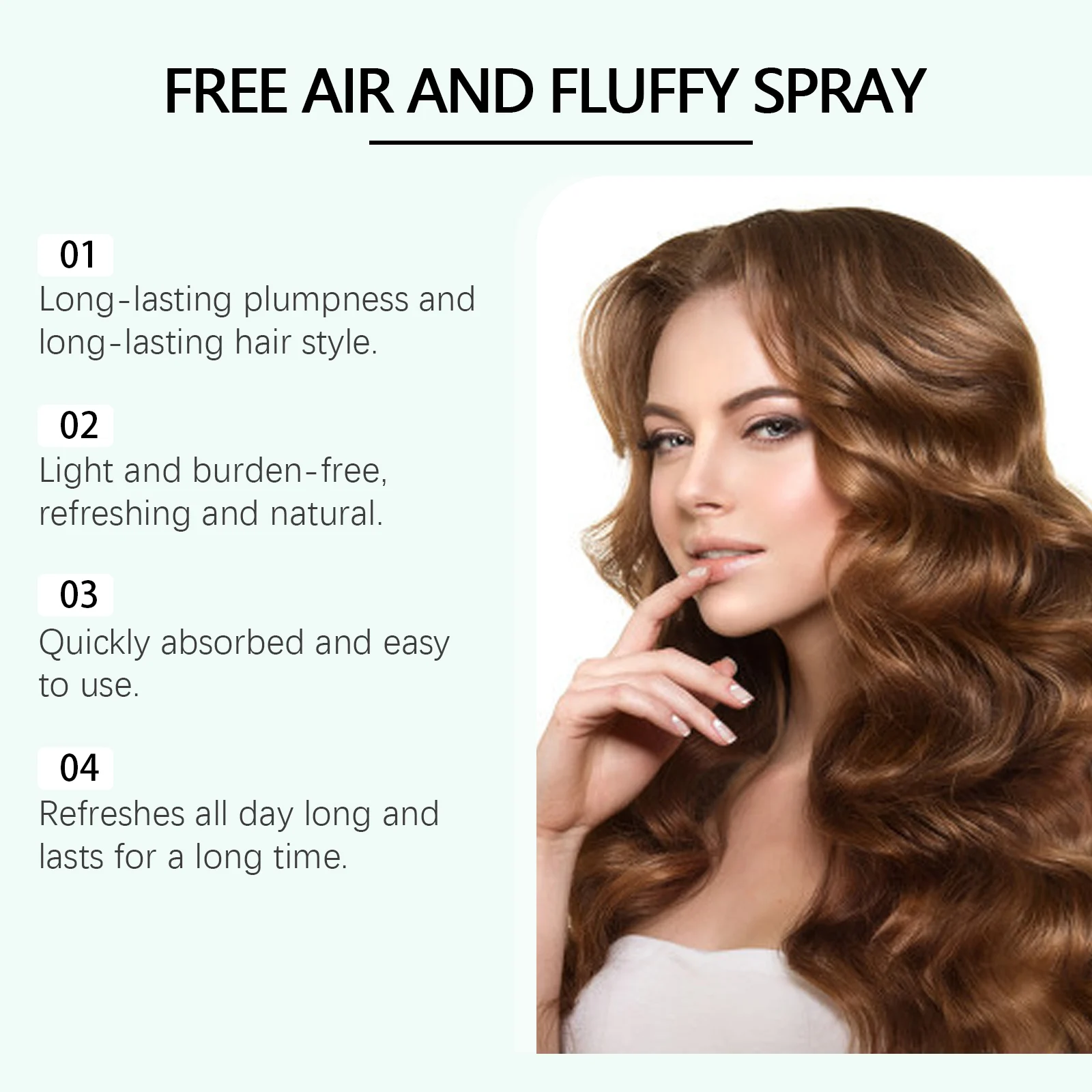 Volumizing Hair Spray 100ml for Airy, Fluffy, Non-Greasy Hair 5 volumizing hair spray 100ml wes the6vjq7 desc 5