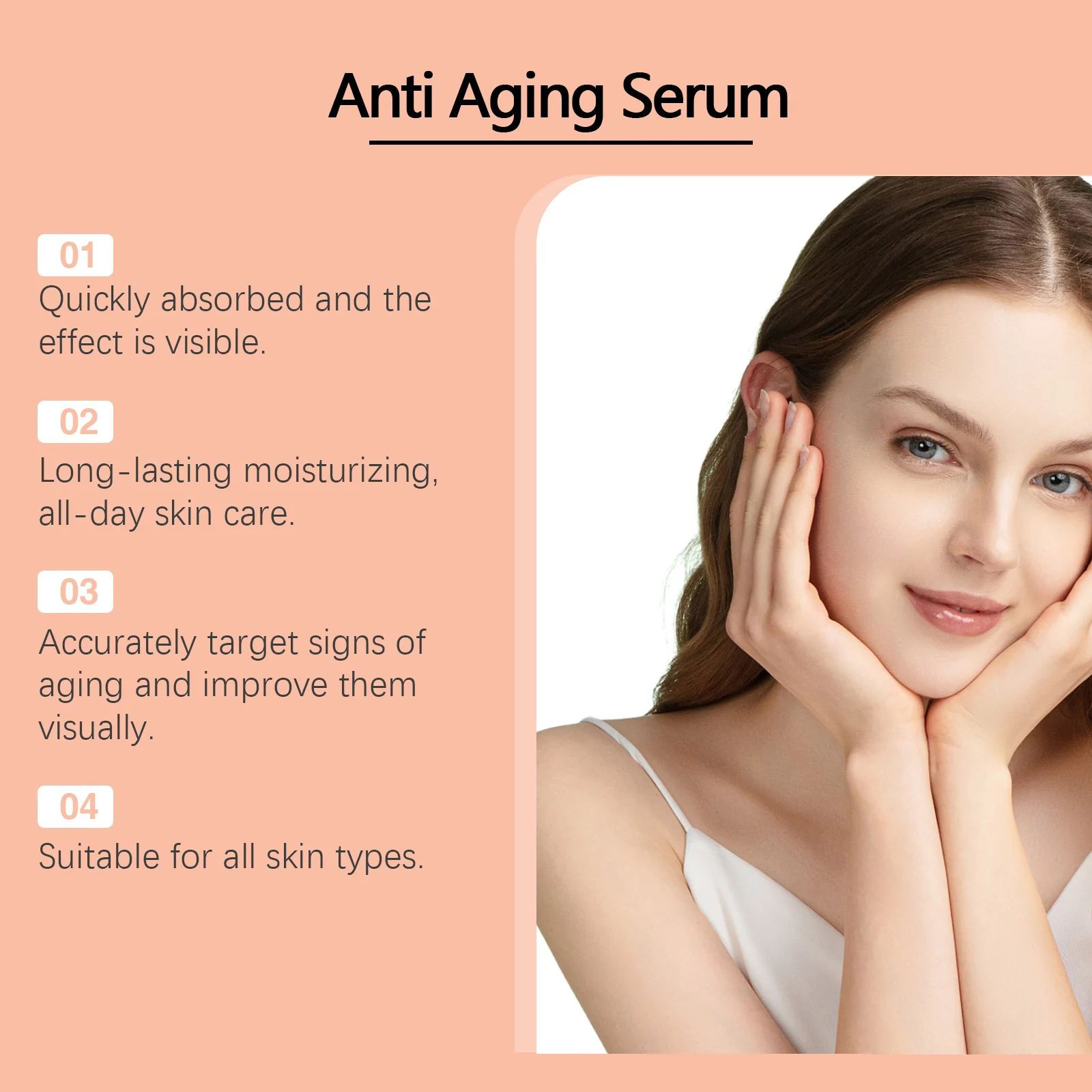 Anti Aging Serum Face Serum with Resveratrol & Hyaluronic Acid 30ml for Elasticity & Hydration 6 west month anti aging face serum resveratrol hyaluronic acid 30ml wes 79e8nhrs desc 6